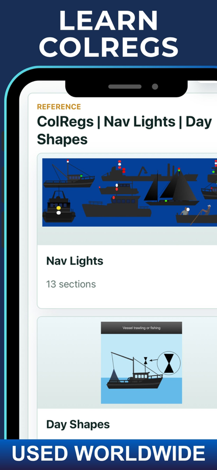 ColRegs: Nav Lights & Shapes App Store screenshot 9