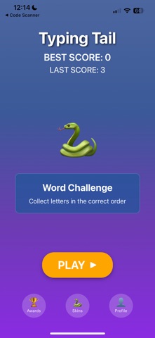 Typing Tail screenshot