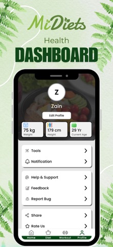 MiDiets screenshot