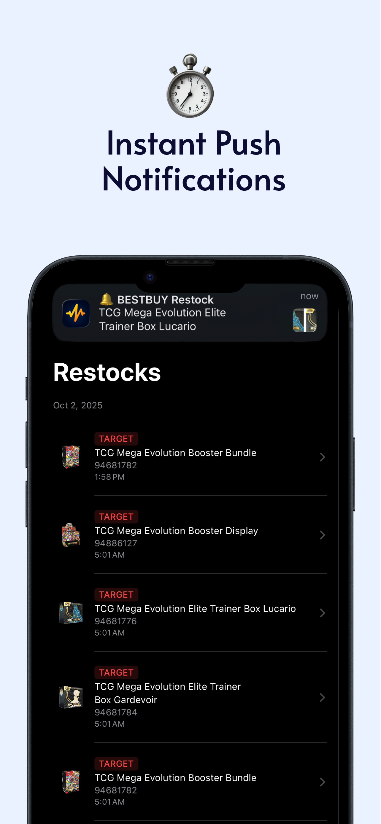 Restock Pulse – TCG Alerts