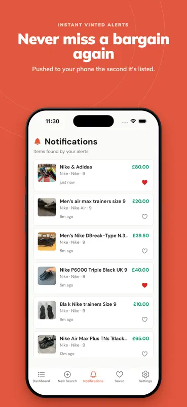 Vinotify - Shopping Alerts screenshot 1 of 6