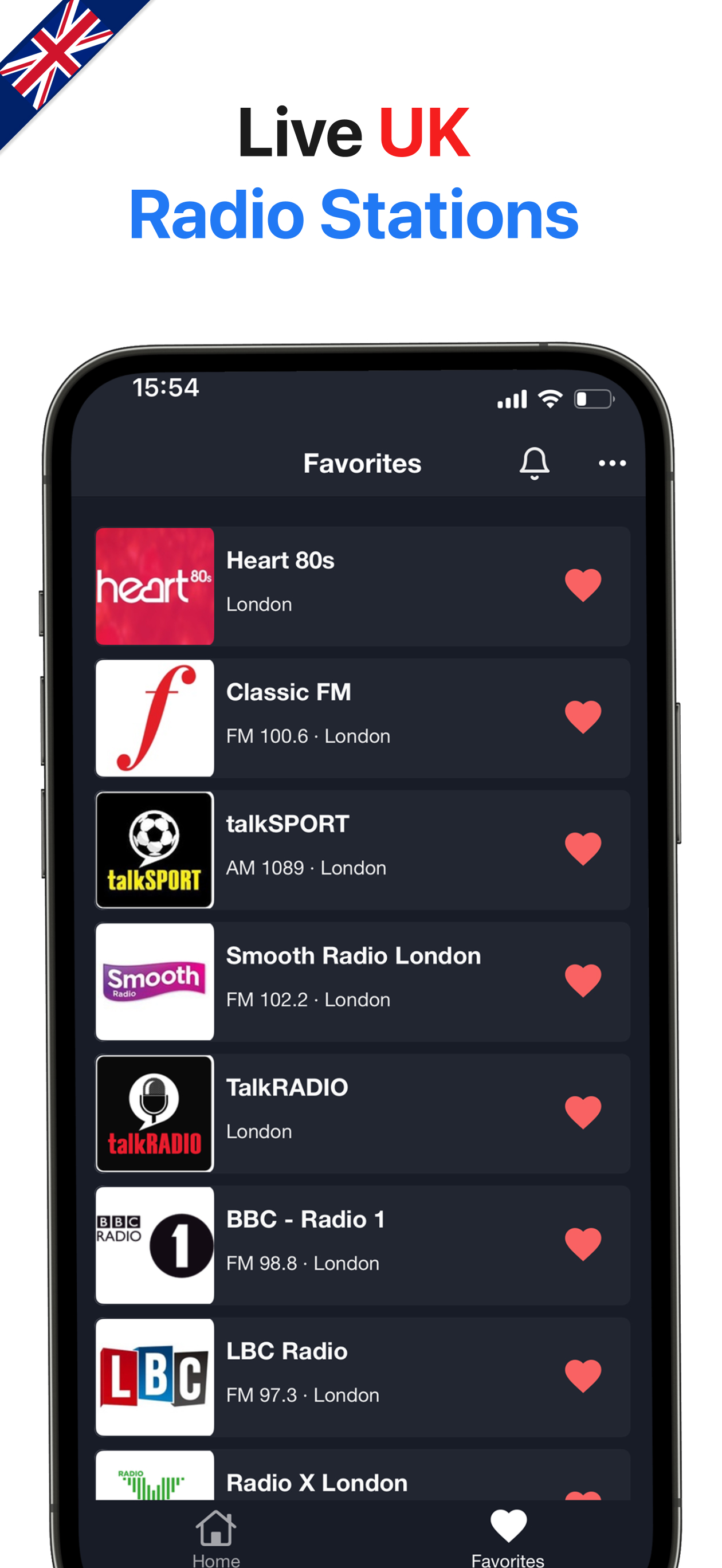 Radio UK - Live FM Stationsㅤ