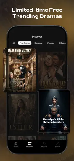 ReelBee - Drama & Video Feed iPhone Screenshot 2