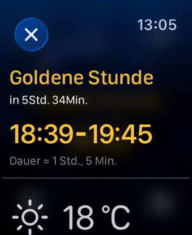 Apple Watch screenshot