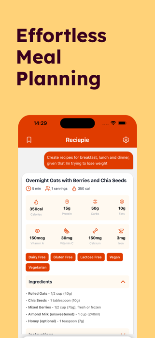 Reciepie Screenshot 6 of 7