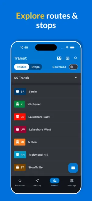 Fleety - Subway & Bus Tracker screenshot 2