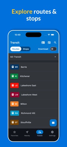 Fleety - Subway & Bus Tracker Screenshot 2 of 7