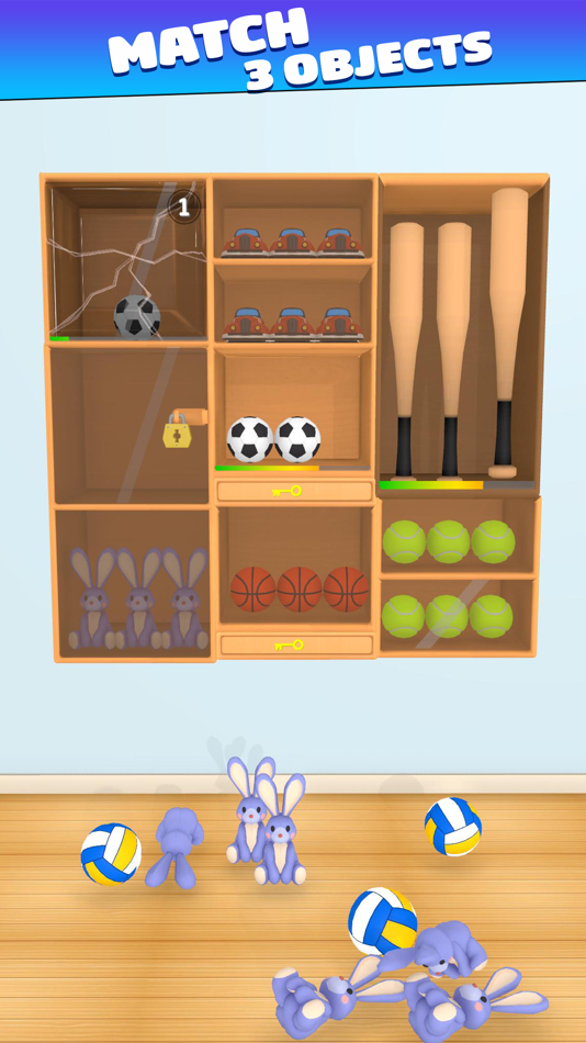 #1. Sort n Hold 3D (iOS) 由: Street Lamp Games Private Limited