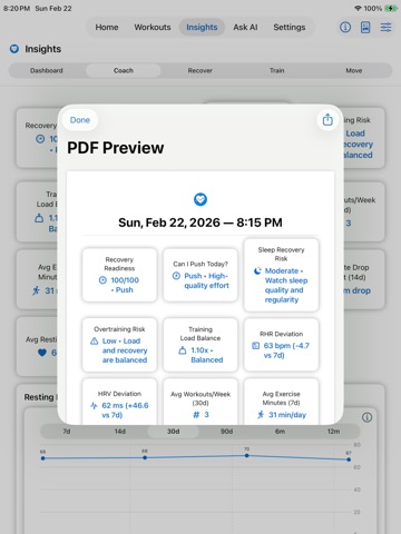 Simple Insights iPad screenshot