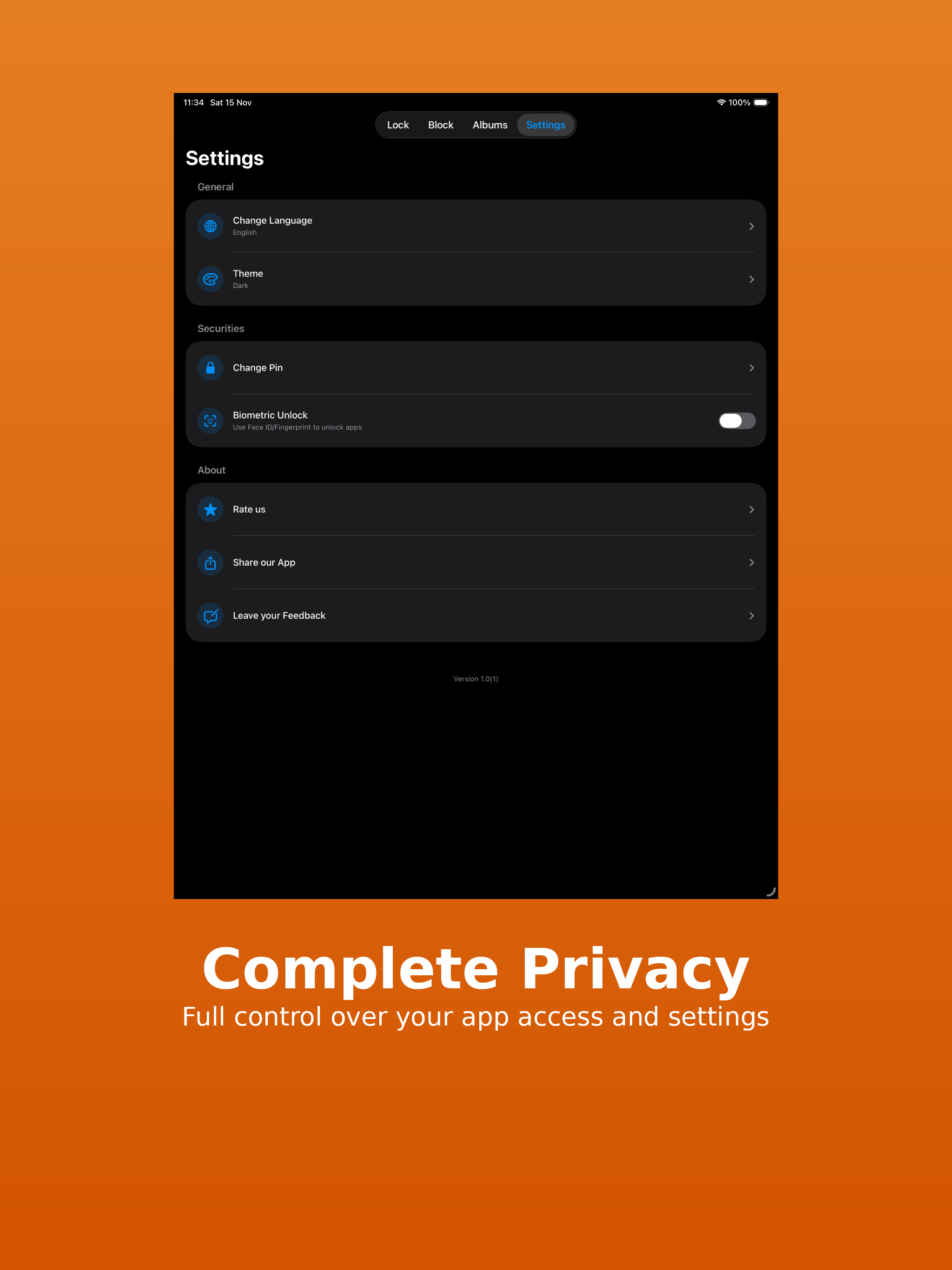 AppLock - Privacy & Security screenshot 10