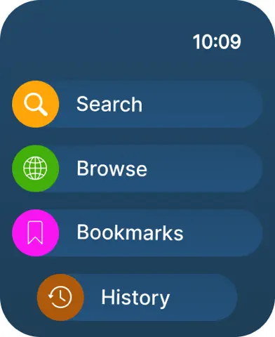 Watch Web Browser for Google screenshot 2