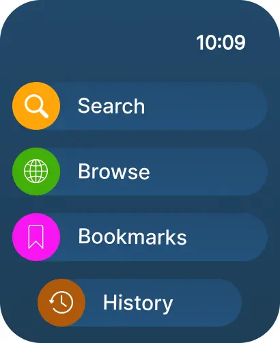 Watch Web Browser For Google iPhone Ekran Görüntüsü 2