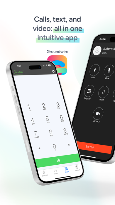 Groundwire: VoIP SIP Softphone Screenshot