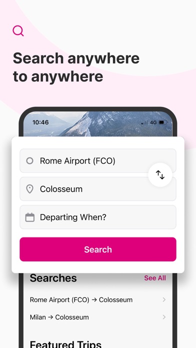 Rome2Rio: Trip Planner Screenshot