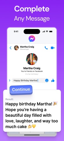 WritingWiz-AI Keyboard & Write iPhone screenshot