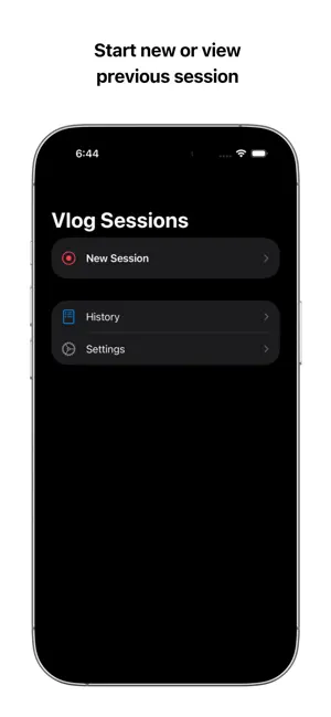 Vlog Sessions Now screenshot 3