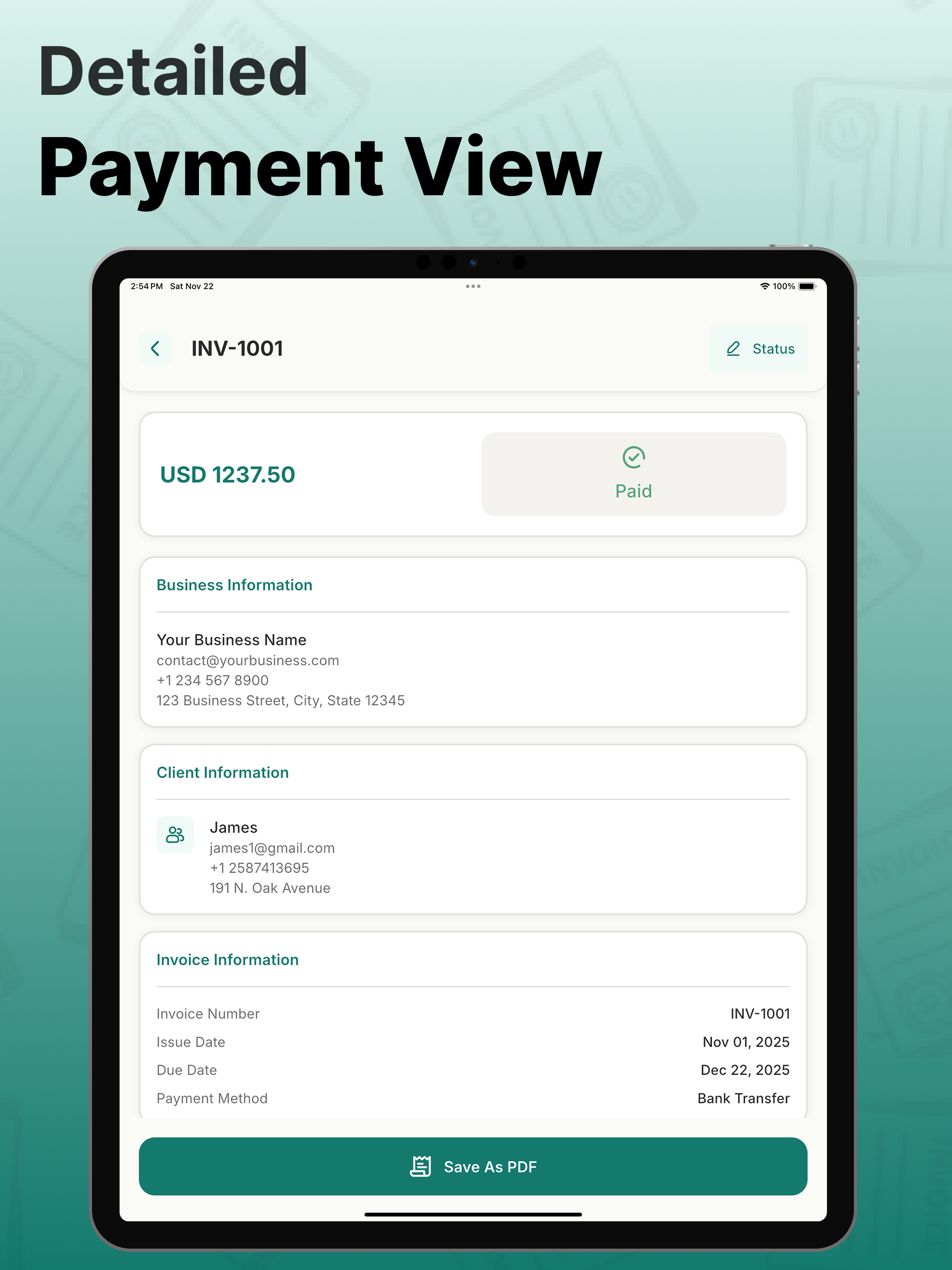 Invoice & Receipt Maker Pro screenshot 8