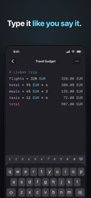Numline: Calculator Notepad screenshot