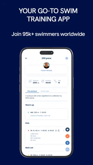 OpenSwim: Swimming app screenshot 1