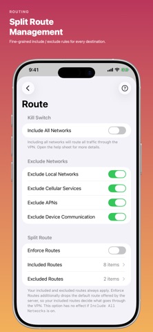 Xlarva - WireGuard VPN Client Screenshot 8 of 10