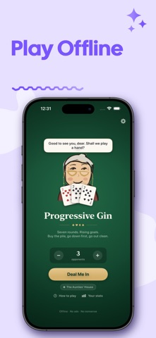 Progressive Gin Rummy Cards Screenshot 1 of 8