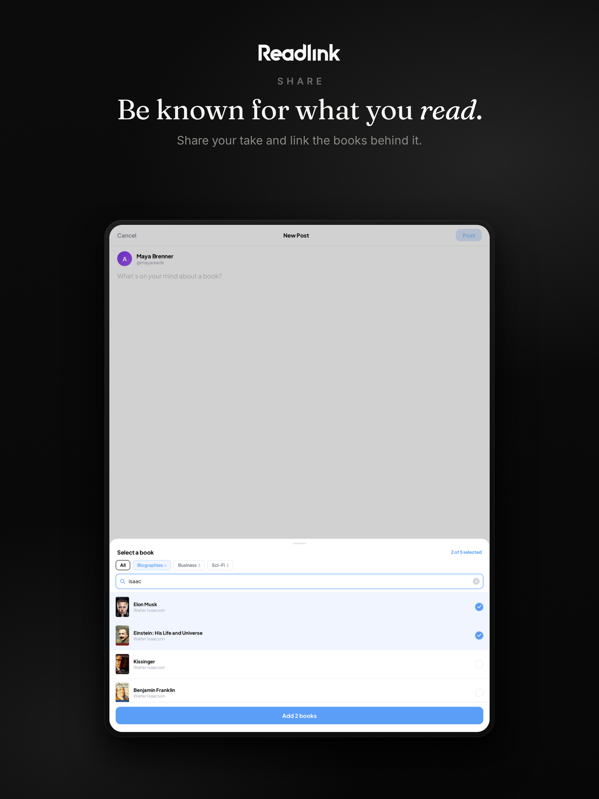 Readlink: The Readers Network screenshot 10