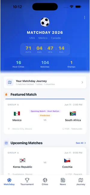 Matchday '26 screenshot 1