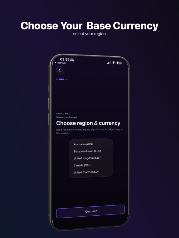 Screenshot #5 pour Budget Line