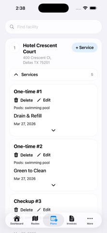Swim Plus Manager iPhone screenshot