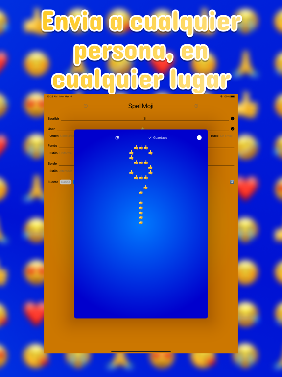 Make Emoji Messages iPad screenshot 8 - Utilities app