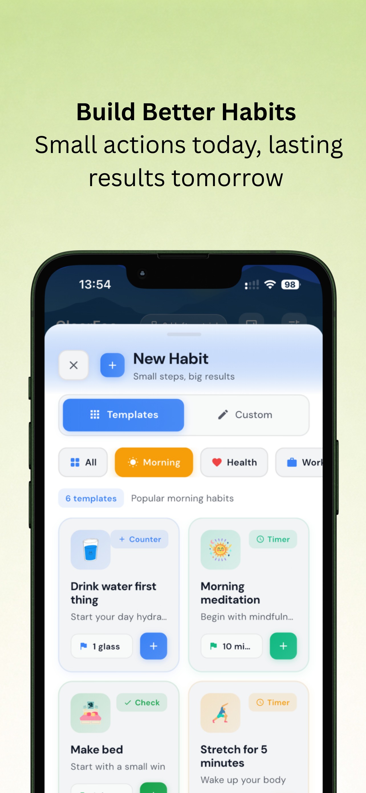 ClearFocus: Habit Tracker Plan screenshot 6