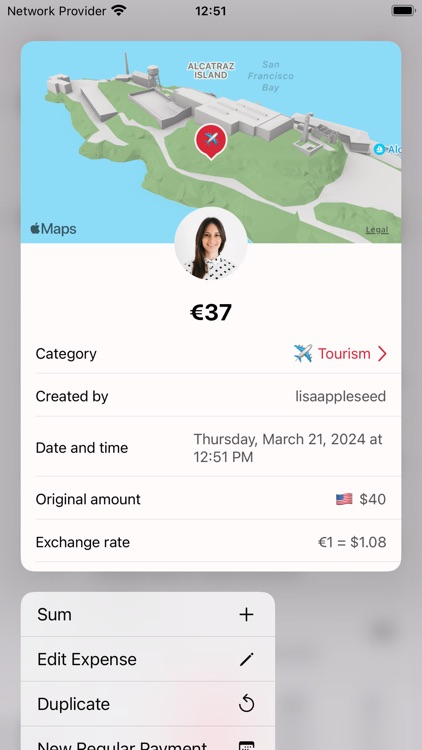 MyExpenses app