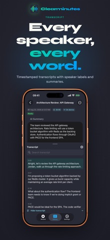 Clearminutes: AI Meeting Notes Screenshot 4 of 8
