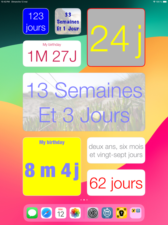 Screenshot #4 pour Widget Compte à rebours