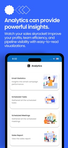 MLeads: Mobile CRM & Scanner Screenshot 7 of 9
