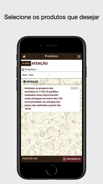 Estação Pizzaria Screenshot