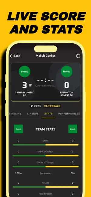 ScoreMyGoal - Football Scoring screenshot 1