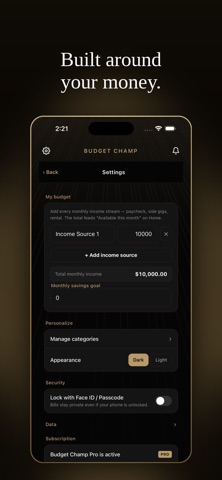 Budget Champ Pro Screenshot 5 of 6