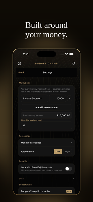 Budget Champ Pro Screenshot 5 of 6