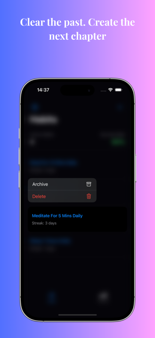 Aether Habit Tracker Screenshot 4 of 5