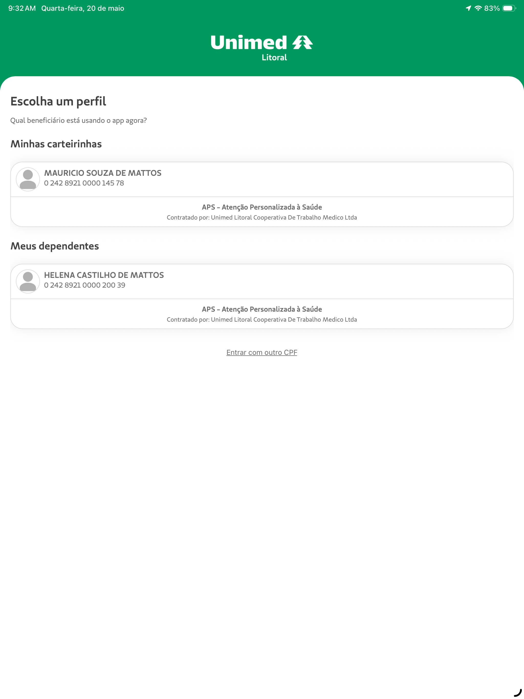 Unimed Litoral screenshot 9