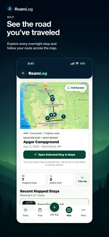 RoamLog - Record Your Nights screenshot 2 of 3