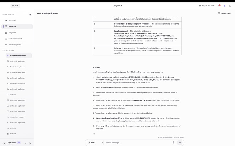 LawgicHub Enterprise screenshot