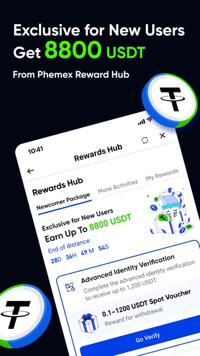 Screenshot #1 pour Phemex Pro: Crypto Trading