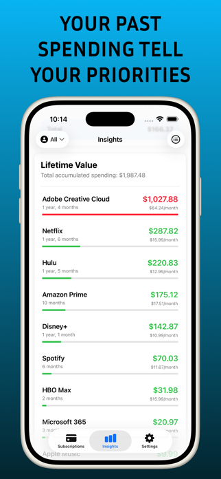 SubsTracker+ Screenshot 9 of 10