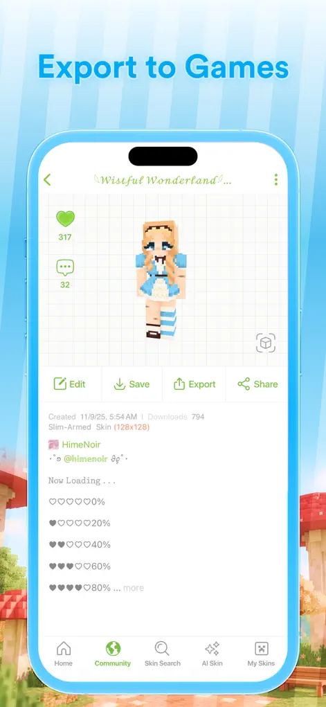Skinseed for Minecraft Skins - Entertainment App | MWM