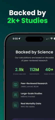 Amped: Lifespan Tracker screenshot