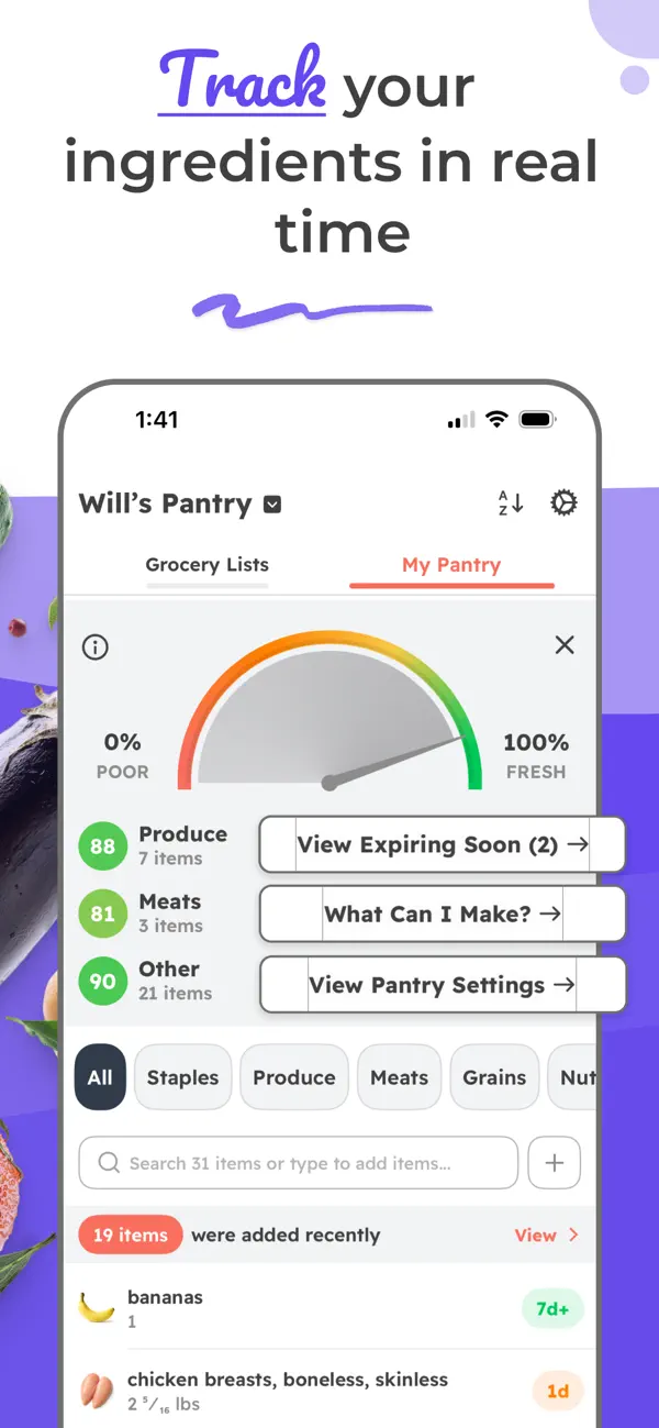 #3. Allspice - Recipe Meal Planner (iOS) โดย: Allspice Labs, Inc.