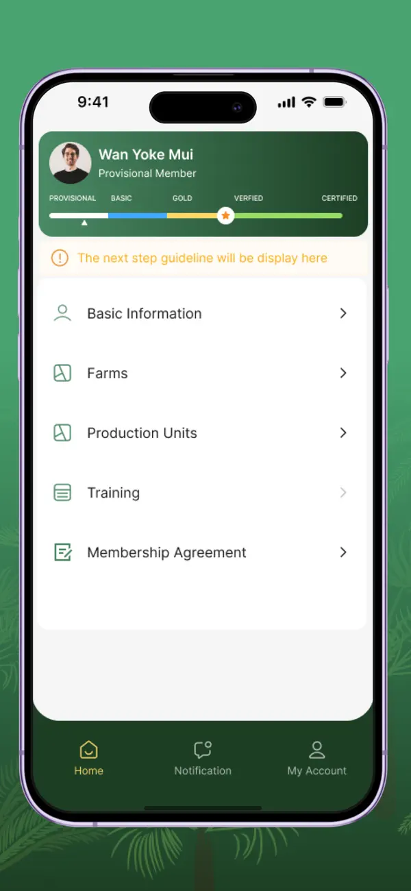 Screenshot #2 pour WAGSAPP: Sustainable Oil Palm