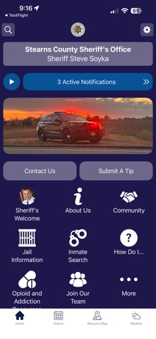 Stearns County Sheriff Screenshot 1 of 3